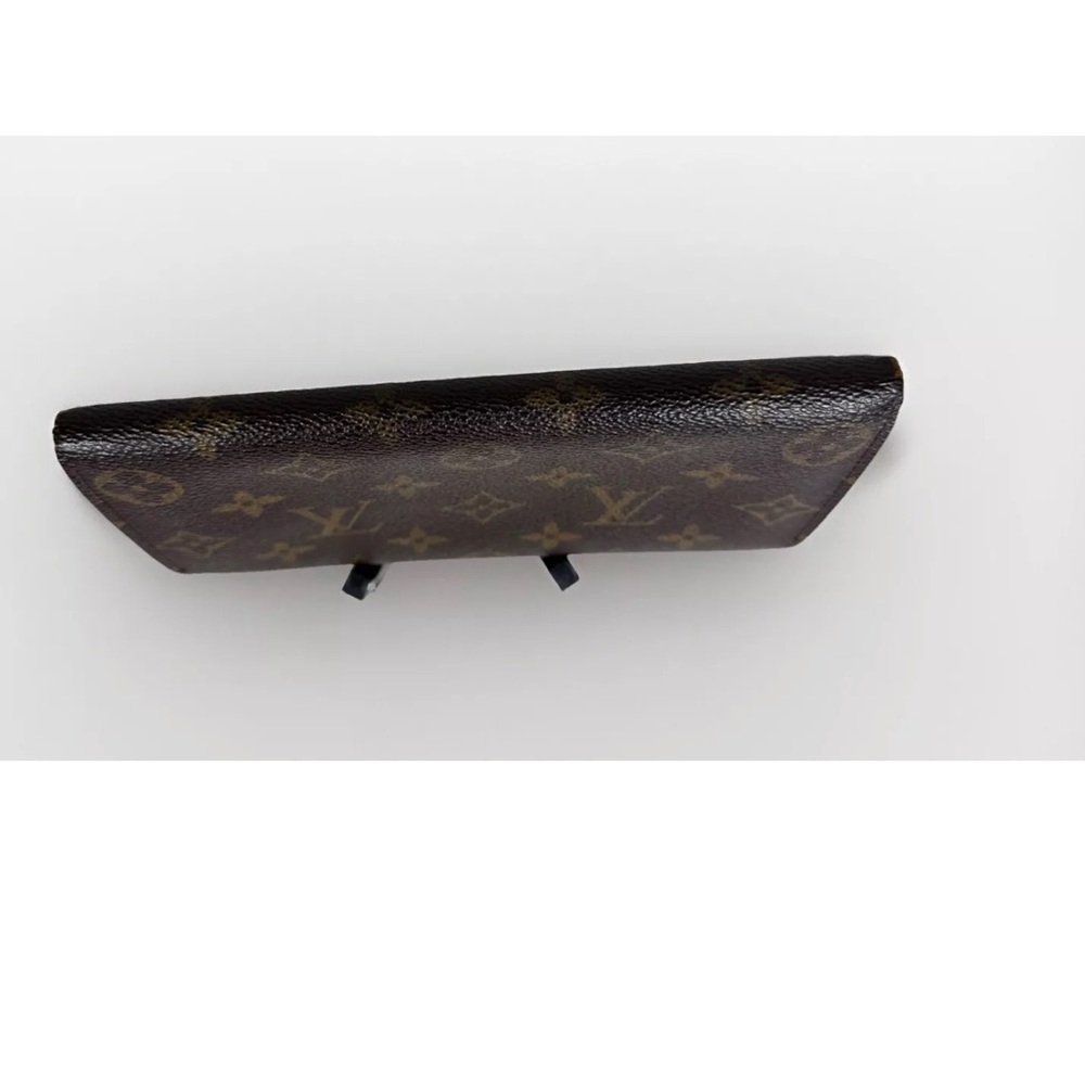 Louis Vuitton Sarah Brown Monogram Long Wallet Authentic Brown with dust pouch - Picture 9 of 16